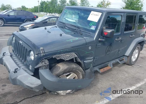 2017 Jeep Wrangler Unlimited Sport 4X4 z USA, uszkodzony, nr VIN 1C4BJWDG3HL632467